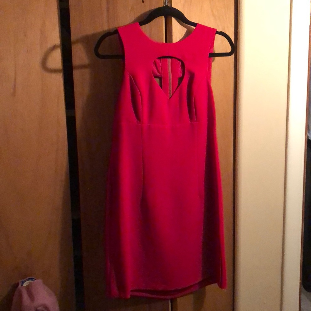 BCBG red dress
